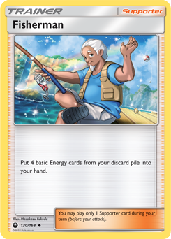 Fisherman 130/168 Pokémon card from Celestial Storm for sale at best price