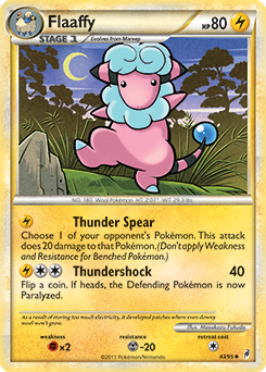 Flaaffy 43/95 Pokémon card from Call of Legends for sale at best price