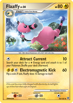 Flaaffy 50/132 Pokémon card from Secret Wonders for sale at best price
