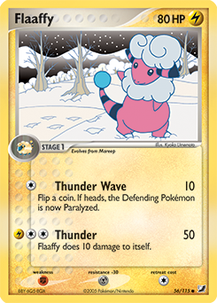 Flaaffy 56/115 Pokémon card from Ex Unseen Forces for sale at best price