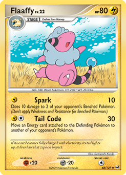 Flaaffy 48/127 Pokémon card from Platinuim for sale at best price