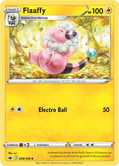 Flaaffy 48/198 Pokémon card from Chilling Reign for sale at best price