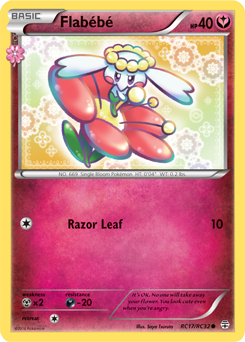 Flabébé RC17/RC32 Pokémon card from Generations for sale at best price