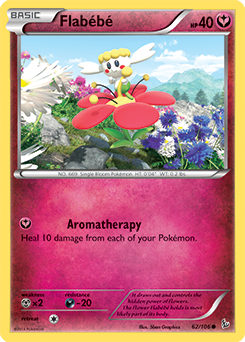 Flabébé 62/106 Pokémon card from Flashfire for sale at best price