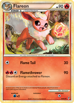 Flareon 44/95 Pokémon card from Call of Legends for sale at best price