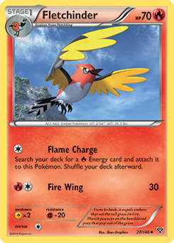 Fletchinder 27/146 Pokémon card from X&Y for sale at best price