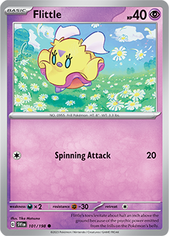Common Pokémon card Flittle 101/198 from Scarlet & Violet expansion