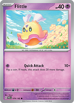 Flittle 79/182 Pokémon card from Paradox Rift for sale at best price