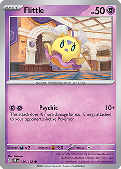 Flittle 80/182 Pokémon card from Paradox Rift for sale at best price