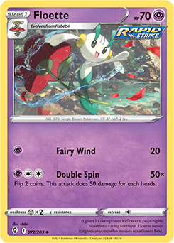 Floette 72/203 Pokémon card from Evolving Skies for sale at best price