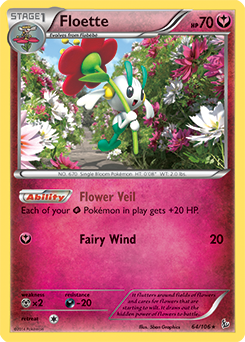 Floette 64/106 Pokémon card from Flashfire for sale at best price