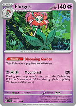 Florges 093/198 Pokémon card from Scarlet & Violet for sale at best price