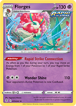 Florges 73/203 Pokémon card from Evolving Skies for sale at best price