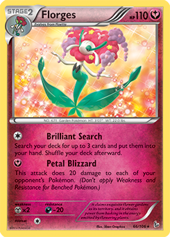 Florges 66/106 Pokémon card from Flashfire for sale at best price