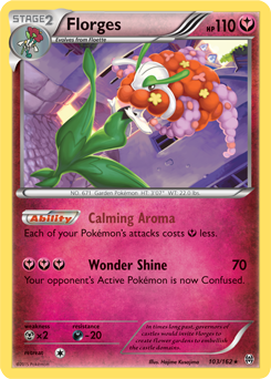 Florges 103/162 Pokémon card from Breakthrough for sale at best price