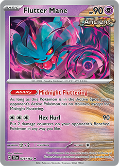 Flutter Mane 78/162 Pokémon card from Temporal Forces for sale at best price