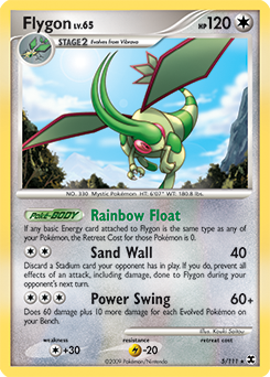 Flygon 5/111 Pokémon card from Rising Rivals for sale at best price