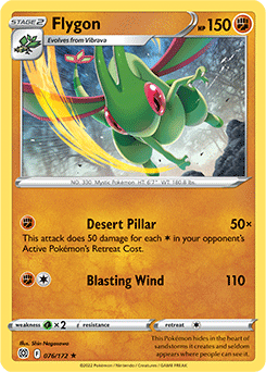 Flygon 076/172 Pokémon card from Brilliant Stars for sale at best price