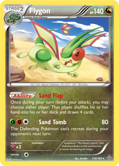 Flygon 110/160 Pokémon card from Primal Clash for sale at best price
