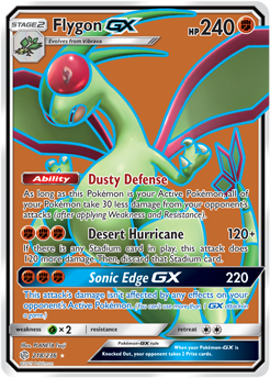 Flygon GX 218/236 Pokémon card from Cosmic Eclipse for sale at best price