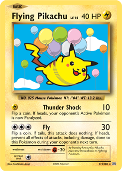 Flying Pikachu 110/108 Pokémon card from Evolutions for sale at best price