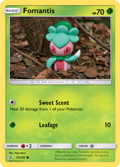 Fomantis 15/236 Pokémon card from Unified Minds for sale at best price