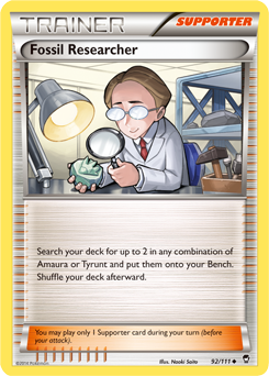 Fossil Researcher 92/111 Pokémon card from Furious Fists for sale at best price