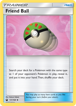 Friend Ball 131/168 Pokémon card from Celestial Storm for sale at best price