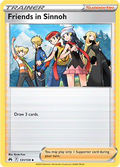 Friends in Sinnoh 131/159 Pokémon card from Crown Zenith for sale at best price