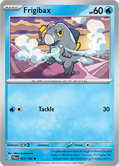 Frigibax 057/193 Pokémon card from Paldea Evolved for sale at best price