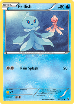 Frillish 30/101 Pokémon card from Noble Victories for sale at best price