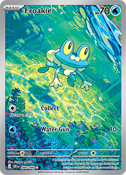 Carte Pokémon Illustration rare Grenousse 88/86 de la série Chaos Ascendant