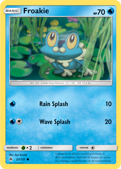 Froakie 22/131 Pokémon card from Forbidden Light for sale at best price