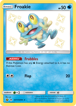 Froakie SV11/SV94 Pokémon card from Hidden Fates for sale at best price