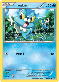 Froakie 46/162 Pokémon card from Breakthrough for sale at best price