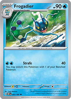 Frogadier 57/197 Pokémon card from Obsidian Flames for sale at best price