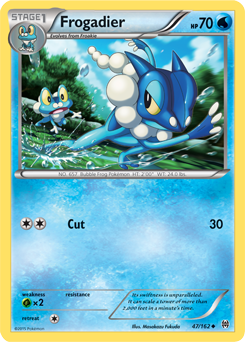 Frogadier 47/162 Pokémon card from Breakthrough for sale at best price