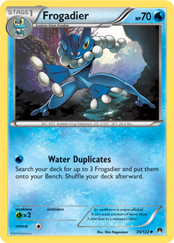 Frogadier 39/122 Pokémon card from Breakpoint for sale at best price