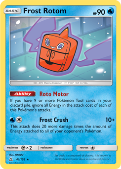 Frost Rotom 41/156 Pokémon card from Untra Prism for sale at best price
