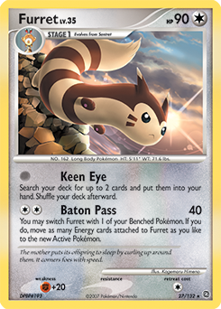 Furret 27/132 Pokémon card from Secret Wonders for sale at best price