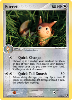 Furret 22/109 Pokémon card from Ex Team Rocket Returns for sale at best price