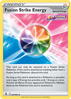 Fusion Strike Energy 244/264 Pokémon card from Fusion Strike for sale at best price