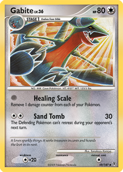 Gabite 59/147 Pokémon card from Supreme Victors for sale at best price