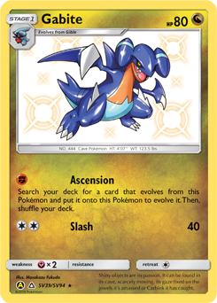 Gabite SV39/SV94 Pokémon card from Hidden Fates for sale at best price