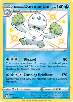Galarian Darmanitan SV024/SV122 Pokémon card from Shining Fates for sale at best price