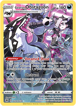 Galarian Obstagoon TG10/TG30 Pokémon card from Astral Radiance for sale at best price