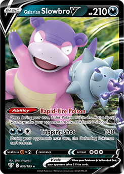 Galarian Slowbro V 99/189 Pokémon card from Darkness Ablaze for sale at best price