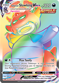 Galarian Slowking VMAX 207/198 Pokémon card from Chilling Reign for sale at best price