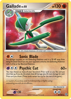 Gallade 6/132 Pokémon card from Secret Wonders for sale at best price