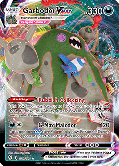 Garbodor VMAX 101/203 Pokémon card from Evolving Skies for sale at best price